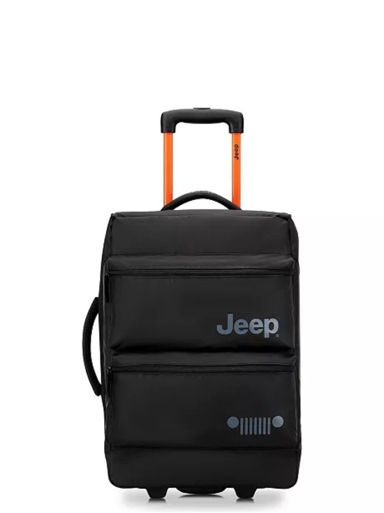 Jeep Other - Jeep Black Carry-On with Orange Telescopic Handle
